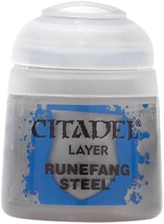 CITADEL Games Workshop Layer Paint: Runefang Steel (12ml)