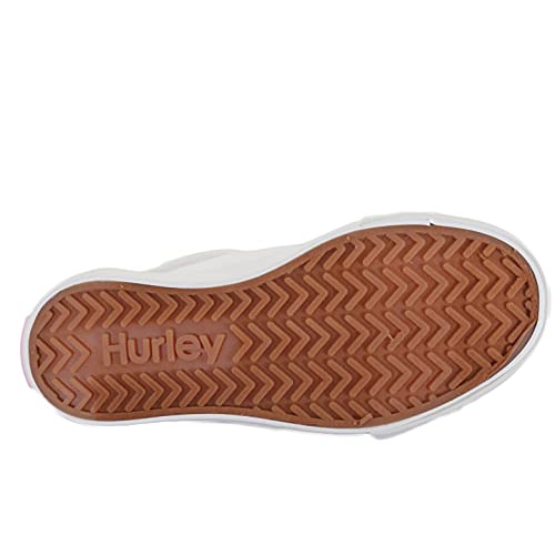 Hurley Kids Adjustable Sneakers For Toddlers Little Kids And Big Kids Boys And Girls Unisex-Child White Pink 2 #TOP4