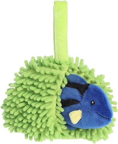 Aurora Enchanting Hideouts Blue Tang Fish Stuffed Animal - Imaginative Play - Endless Fun - Blue...