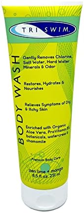 TRISWIM Chlorine Removal Body Wash | After Swim Care | Moisturising Chlorine Soap For Swimmers And Athletes