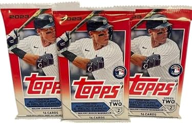 2023 Topps Series Two Baseball Trading Cards, 3 Packs, 16 Cards per Pack, 48 Cards Total - View 5