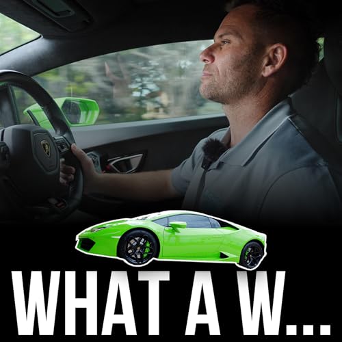 SLFMADE: "What a wanker." I bought a bright green Lamborghini