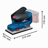 Bosch PRO 18V System Akku-Exzenterschleifer GSS18V-18 (inkl. Staubbeutel, Schleifblatt) – Ansicht 5