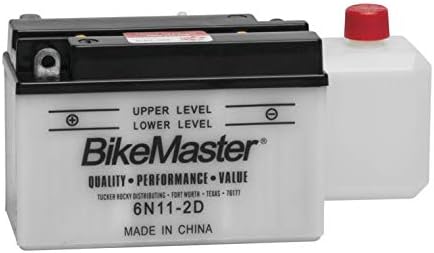 BikeMaster Conventional Battery 6N11-2D for Honda C70 Passport 1980-1981