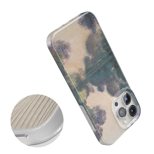Casely iPhone 15 Pro Case | Monet’s Morning | The Met Museum Phone Case | Classic Case Compatible with MagSafe - Thumbnail 2