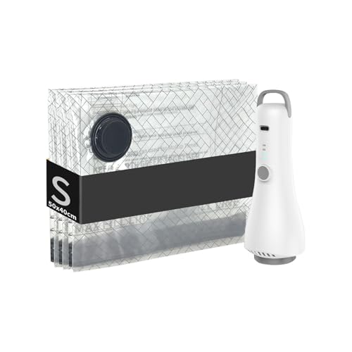 Bolsas de compresión al vacío portátiles para solucionar la falta de espacio 5