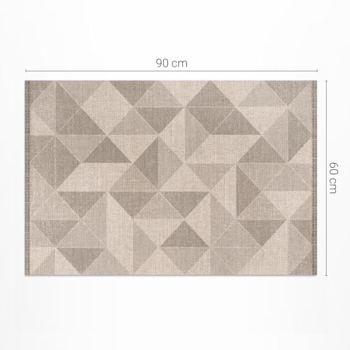 Tapis extérieur imperméable et résistant à la décoloration 60x90 cm
