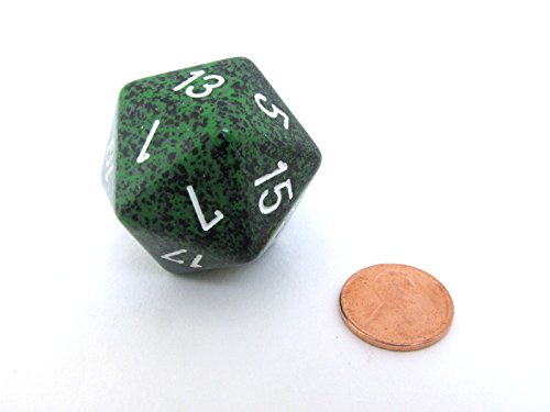 Chessex Jumbo D20 Counter - Speckled 34Mm Dice: Recon By Chessex #TOP1