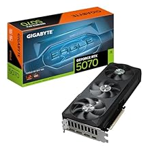 Gigabyte GeForce RTX 5070 EAGLE OC SFF 12G Graphics Card - 12GB GDDR7, 192 Bit, PCI-E 5.0, 2587 MHz Core Clock, 3 x DP 2.1b, 1 x HDMI 2.1b, NVIDIA DLSS 4, GV-N5070EAGLE OC-12GD