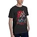 Anime Bayonetta T Shirt Men's Summer Manga O-Neck Shirts Casual Short Sleeves Tee Black
