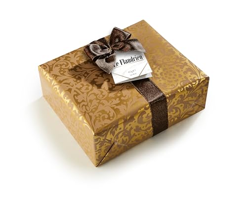 Caja de surtido de chocolate negro, leche y blanco Pralibel 415g - Ballotin para ofrecer!