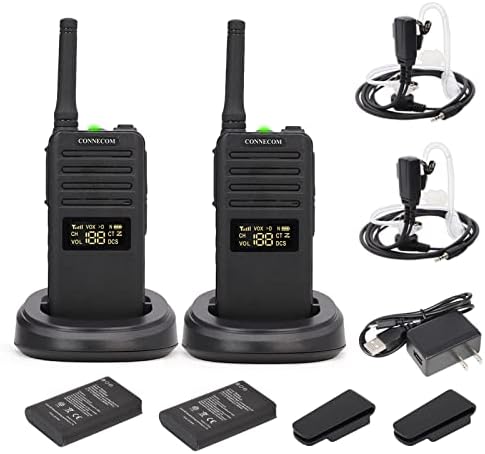 Two Way Radios - CONNECOM Digital & Analog Compatible Radios Business Long Range Walkie talkies Suitable for Shop, Hotel, Warehouse, Restaurant, Chain Etc Two-Way Wireless GD700 2 Pack
