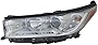 TYC Left Headlight Assembly Compatible with 2017-2019 Toyota Highlander
