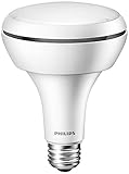 Philips WarmGlow 65W Equivalent Soft White (2700K) BR30 Dimmable LED Flood Light Bulb (4 Pack)