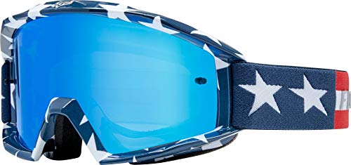 Fox Racing 2019 Main Goggles - Stripe (White/RED/Blue)