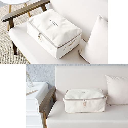 XXL Aufbewahrungstasche Mit Reißverschluss - Wasserdicht & Falbar Für Kleidung, Bettdecken & Umzug