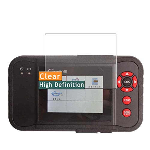 Vaxson 3-Pack Screen Protector, compatible with Launch X431 Creader VII+ 7 plus TPU Film Protectors Sticker [ Not Tempered Glass ]