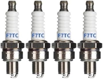 F7TC Spark Plug 4-stroke Engine Lawn Mower Parts Micro Tiller Accessories Generator Water Pump Parts Garden tools(F7TC(4PCS))