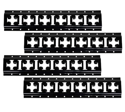 Mytee Products 4 Pack 5 ft X Track Tie Down Rail ETrack Rail with Horizontal & Vertical Slots Black Powder Coated Finish 12 Gauge Steel - Allows E-Track Straps in Horizontal or Vertical Alignment