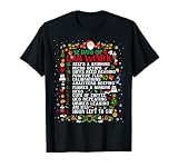 12 Days of Lab Work Medical Laboratory Scientist Christmas T-Shirt