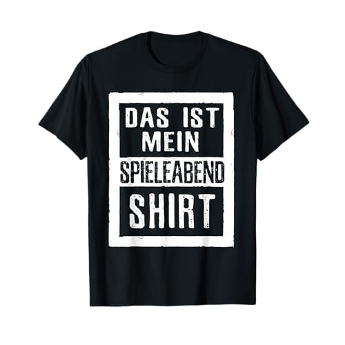 Brettspiel Spieleabend T-Shirt