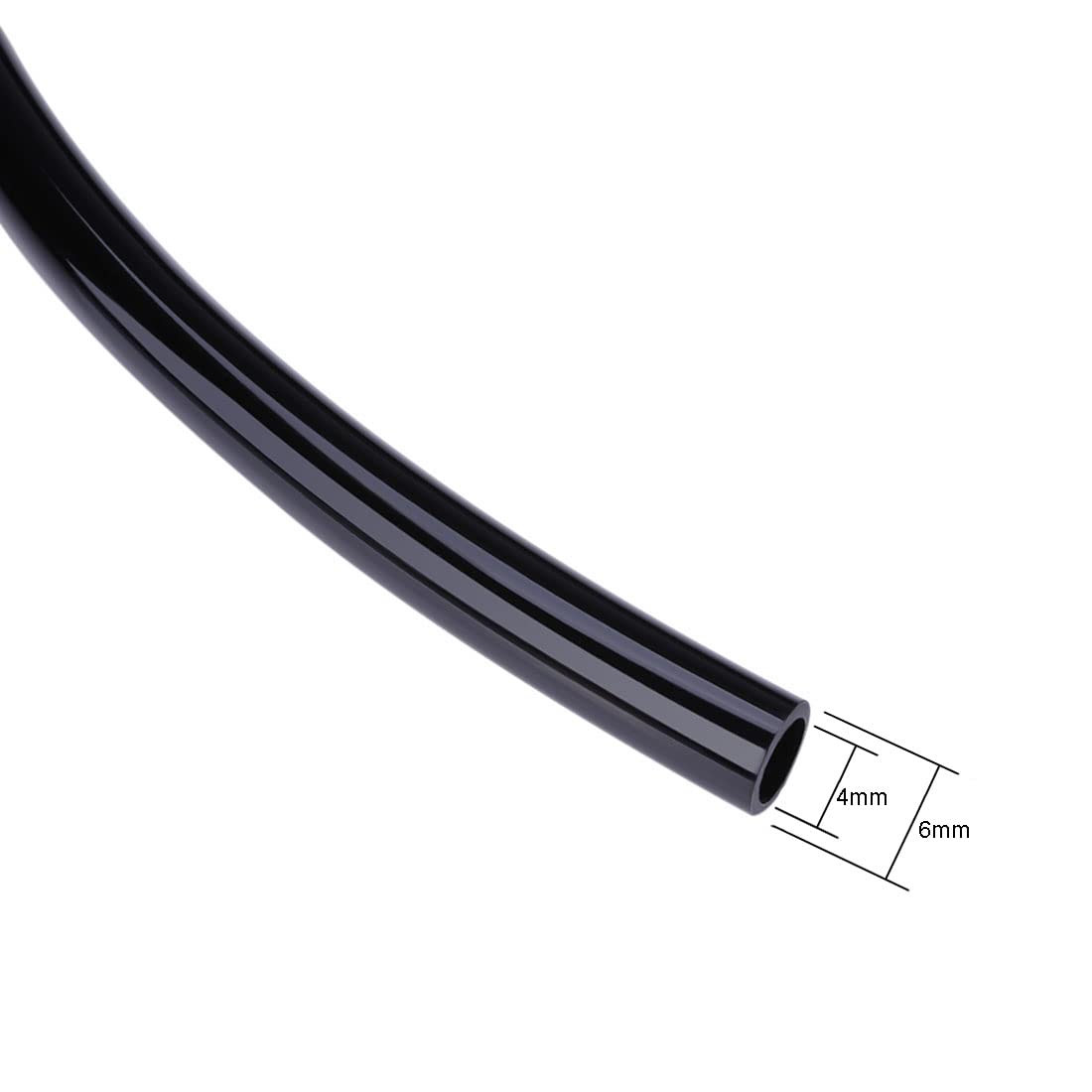 Tuyau percé de CO2 pour système d'injection de CO2 de 7,6 m | Comprend tubes, raccords et accessoires, compatible avec régulateur de CO2