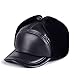 DTBBKsy Cappelli invernali, cappello per bombardiere cappello aviatore con earflap fodatore trapper cappello spesso pelle di pecora in pelle di pecora per lo sci, pattinaio, arrampicata inverno