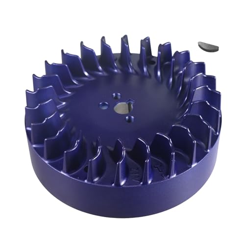Upgrade 212cc Non Hemi Aluminum Flywheel 10krpm Blue for Predator 212cc 196cc 224cc 69730 69736 Engine Cast Aluminum Flywheel with Crankshaft Key for Coleman CT200U BT200X Mini Bike Go Kart Parts by CPVNQMDG - Used condition - US$22.86