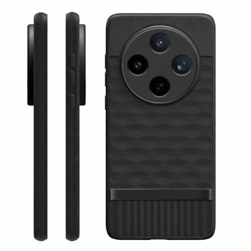Image of Shockproof Case Compatible with Vivo X200T 5G / X200s 5G | Full Camera Protection | TPU Flexible Back Cover for Vivo X200T 5G / X200s 5G (Matte Black)