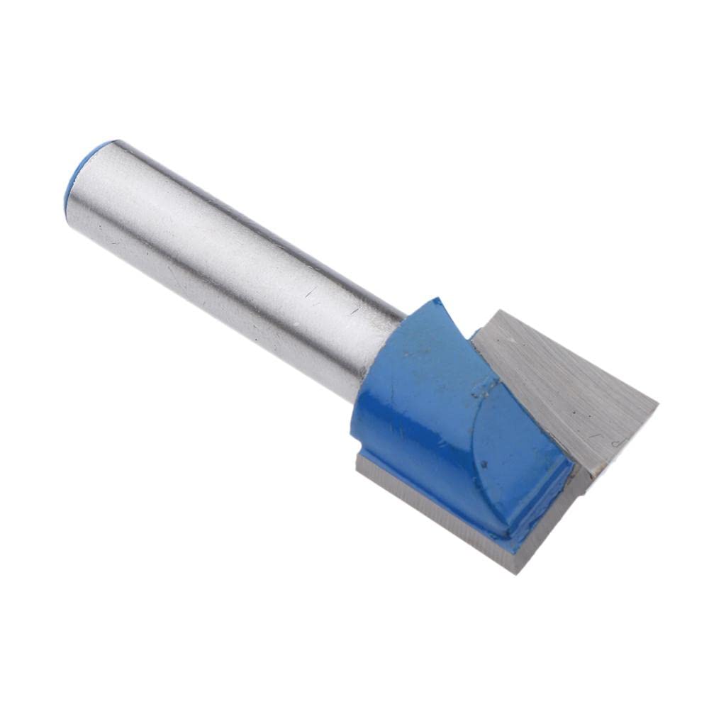 Ferneebuty Multicolor 8Mm Router Cnc Engraving Woodworking V Groove Bottom Cleaning Bit, 8Mm (0.3 Inch) Shank Carbide Cutting Tool For Wood Carving Grooving- 8X17mm