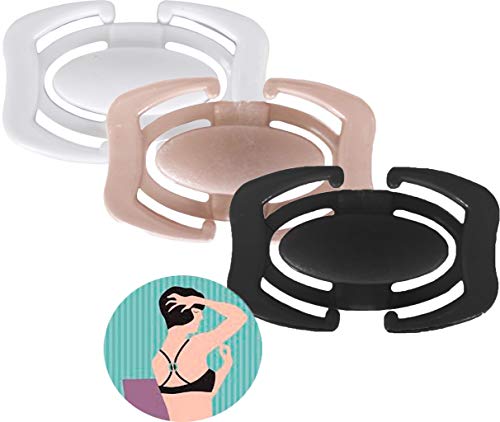 Unificador De Alças Sutiã Clip Kit 3 Unidades Resistente Transforma Em Nadador Feminino Novo