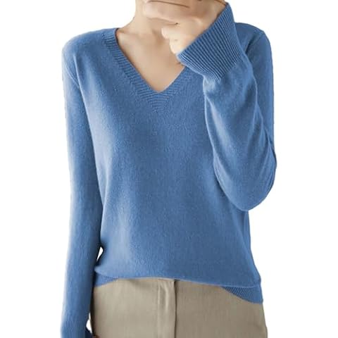 TEPTDirio Women's Stylish V Neck Jumper Cover