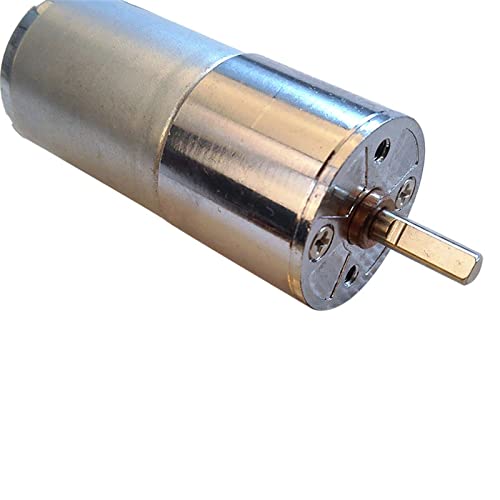 Moteur GA25RP 12V pour robotique et modélisme à arbre central - 5