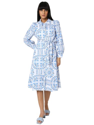 Image of VERO Moda Midi Shirt Dress for Women