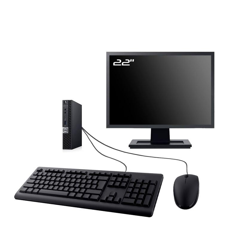 PC Dell OptiPlex 7060 22" Micro Display Intel I5-8400T RAM 32GB SSD 2TB W11 WiFi (Odnowiony)