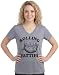 Rolling Fatties - Funny Cat Shirts for Women, Hilarious Novelty Clothing Rollin Cat T-Shirt - (Vneck,L)