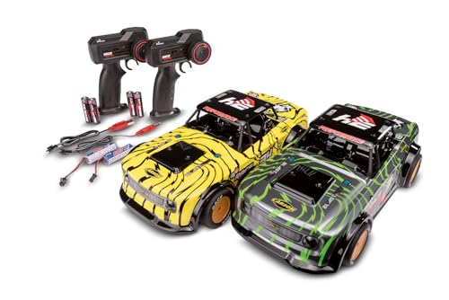 Carson 500404297 1:12 Race Rival Combo 2,4GHz 100% RTR - Ferngesteuertes Auto, RC Kombo Set, Spielzeug, Racer