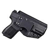 IWB Full Cover Classic - Inside The Waistband Holster - fits Canik Mete MC9 (Black, Right)