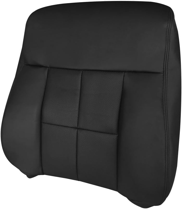 Driver Top Lean Back Seat Cover Replacement Fits for Lincoln Navigator 2007-2014 Microfiber Leather
