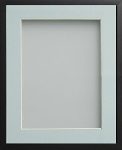 Frame Company Drayton Range 14x11-inch Grey Picture Photo Frame with White Mount For Image Size A4