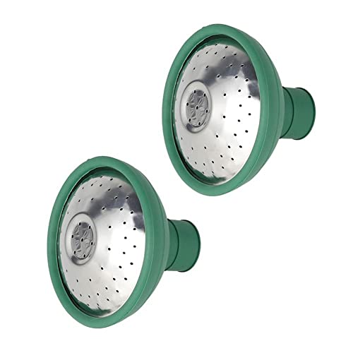 2 Pack Universal Garden Watering Can Rose Head, Water Sprinkler Sprayer, Fit All Watering Can Rose, Watering Can Spout Cap Nozzle Replacement Garden Watering Tool