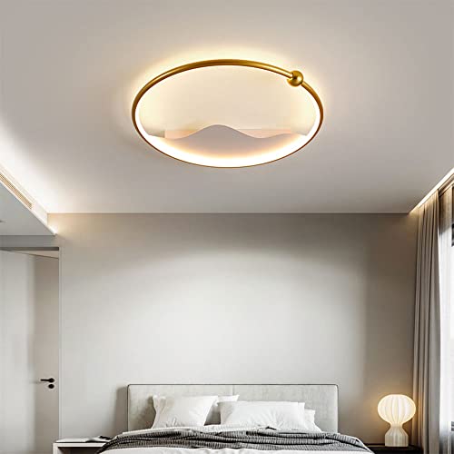 Plafonniers de luxe économiques LED installation rapide or
