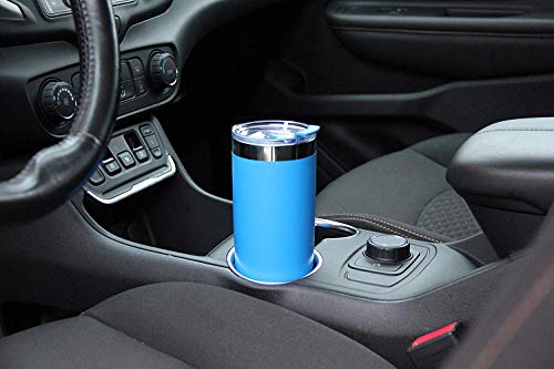 Drinco - 20 Oz Stainless Steel Tumbler | Double Walled Vacuum Insulated Mug With Lid, 2 Straws, For Hot & Cold Drinks (20Oz, 20Oz Royal Blue) #TOP7