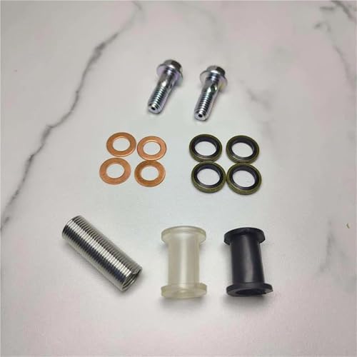 Durite embrayage et frein acier tressé 190cm aux finitions M8 M10 - 5