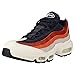 Price comparison product image Nike Men's Air Max 95 Essential Trainers, Sail Obsidian Desert Sand Vintage Coral, 7 UK