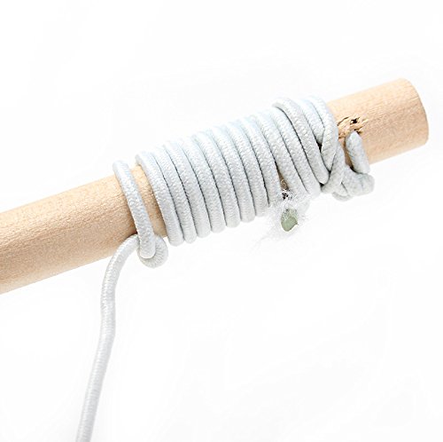 Dimart A Small Fish Style Wooden Linen Fish Cloth Funny Cat Stick #TOP5