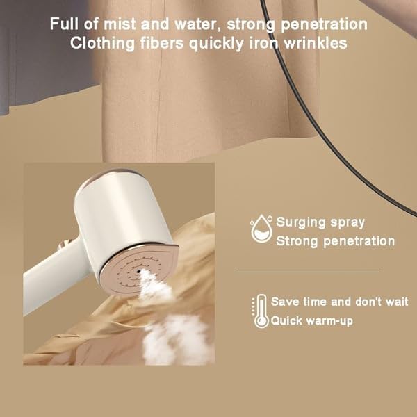Miniatura 6 de Mini máquina de planchar portátil, mini máquina de planchar portátil 2 en 1, mini máquina de planchar de mano, mini plancha de vapor de viaje, mini