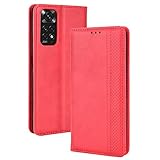 EASSGU Phone Case for Xiaomi Redmi Note 11 Pro 5G PU Leather Flip 1 Wallet with 3 Card Slots Cover...