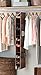 Whitmor Hanging Shoe Shelves - 10 Section - Closet Organizer - Java
