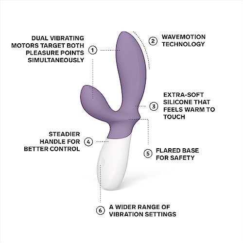 Image of LELO Loki Wave 2 - Vibrating Prostate Massager, Waterproof Anal Toy, Violet